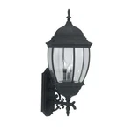 Designers Fountain Tiverton 13" Wall Lantern, Black 2442-BK. Fixed Price $164.80.