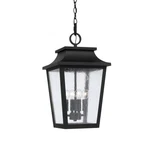 Capital Lighting 953344 Chandler 12"W Outdoor Pendant - Black. Fixed Price $418.00.