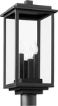 Quorum International 7029-4 Westerly Light 21" Tall Post Black. Fixed Price $319.00.