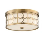 Two Light Flush Mount Traditional And Contemporary Style - 13.5 Inches Wide. Fixed Price $162.56.