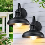 Myhxq Gooseneck Outdoor Fixtures, 2-PACK Farmhouse Barn Lights For Porc.... Fixed Price $86.45.