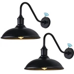 2-NAURHAM Barn Lights Outdoor Gooseneck Lighting Dusk To Dawn Exterior. Fixed Price $120.00.