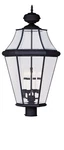 Livex Lighting 2368-04 Georgetown 29 Inch Black Outdoor Post Top Lantern. Fixed Price $743.97.