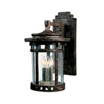 Maxim Santa Barbara Vx 3-LIGHT Outdoor Wall Lantern Sienna 40034CDSE. Fixed Price $421.20.
