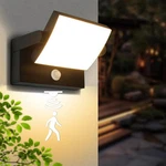 Angestlite Motion Sensor Outdoor Light Black 350 Rotatable 18W 1980LM Modern. Fixed Price $107.48.