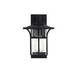 Elegant Lighting Woodstock Outdoor Sconce, Black/clear - OD345W11BK. Fixed Price $118.00.