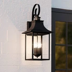 Quoizel Chancellor 28" High Mystic Black Outdoor Wall Light. Fixed Price $449.99.