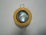 AA00170-B Light; Flush Swivel Ceiling Mount Painted Brass Finish; 12V 10W G4. Fixed Price $16.99.