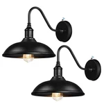 Outdoor Barn Fixtures - Dusk To Dawn Exterior Farmhouse Lighting L.... Fixed Price $145.69.