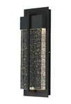 Maxim 56193 Black / Bubble Glass Cascade 16" Led Wall Sconce. Fixed Price $185.30.