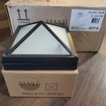 Trans Globe Lighting 8.5" Square Outdoor Flush Ceiling Mount 1-LIGHT Mdl 43301. Fixed Price $29.95.