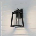 Quoizel Amsted -light 13.13-IN Matte Black Hardwired Outdoor Wall. Fixed Price $69.99.