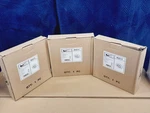 3 Volume 1-LIGHT Led Indoor/outdoor Black Surface/wall Mount Frost Lens V8622-5. Fixed Price $44.79.
