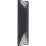 Craftmade Z3422-TBBA-LED Peak Outdoor Wall Light Textured Black/brushed Aluminum. Fixed Price $174.80.