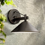 Kichler Ripley 9" High Industrial Bronze Dark Sky Outdoor Wall Light. Fixed Price $189.99.