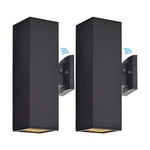 Wowlite Outdoor Wall Lights Dusk To Dawn Sensor, 6000K Cool Led Up Down Sconc.... Fixed Price $150.04.