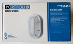Portfolio Buider's Series Oval Deck Light Item# 156457. Fixed Price $62.99.