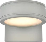 Wall Sconce 1-LIGHT Silver Aluminum Iron Outdoor Wet Location Integrated. Fixed Price $125.00.