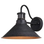 Vaxcel Outland Dualux 12" Outdoor Motion Sensor Wall Light, Iron/gold - T0670. Fixed Price $179.99.