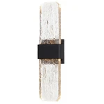 ET2 Lighting Rune Led Outdoor Wall Sconce Large, Bk/cl E30136-24BK. Fixed Price $219.30.