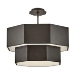 Hinkley Lighting Facet 7 Chandelier, Ceiling, Black Oxide/etched - 46994BX. Fixed Price $1389.00.