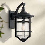 Kichler Royal Marine 21 3/4" High Black Outdoor Wall Light. Fixed Price $564.99.