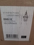Sea Gull Lighting Outdoor Wall Lantern 3 Lancaster 8040-12. Fixed Price $80.00.