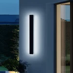 Daoseolo 47INCH Modern Outdoor Wall Light Led 3000K-6000K Dimmable Long. Fixed Price $142.48.
