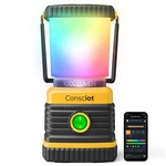 Consciot Smart Battery Powered Led Lantern With 1 Pack - Rgbtw, Yellow. Fixed Price $32.76.