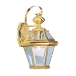 Livex Lighting Georgetown Outdoor Wall Lantern Polished Brass 2161-02. Fixed Price $177.96.
