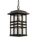 Kichler 49833 Bronze Beacon Square Single Light 10"W Outdoor Mini Pendant. Fixed Price $271.99.