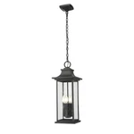 Z-lite Tiberius 4LT 9" Outdoor Chain Mount Ceiling, Black/seed 5017CHB-BK. Fixed Price $402.00.