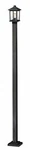 Z-lite 531PHMS-536P-ORB Portland Outdoor Post Light. Fixed Price $798.00.