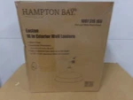 Hampton Bay Lantern Light Easton Wall 16IN Exterior Metal Shade 1007 316 166 New. Fixed Price $39.99.