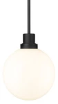 Z-lite 597P12 Laurent 12"W Mini Pendant Black. Fixed Price $320.00.
