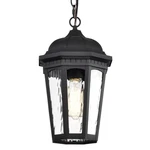 Nuvo Lighting 60/5944 East River 8"W Outdoor Mini Pendant - Black. Fixed Price $209.99.