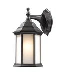 Bellevue ZWS22753 Marya 12" Tall Outdoor Wall Sconce - Black. Fixed Price $56.10.