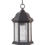Craftmade Z291-TB-CS Hex Style Outdoor Pendant Chandeller Textured Black. Fixed Price $38.40.