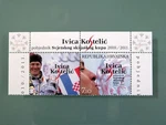 Croatia, Ivica Kostelic Alpine Sky World Cup Champion, With Pendant, 2011, Mnh. Fixed Price $52.00.