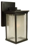 Oiled Bronze (outdoor) One Light Wall Mount From The Riviera Collection. Fixed Price $182.40.
