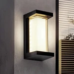 Lanfu 3000K Led 18W Aluminum Rectangular Outdoor Wall Sconce Exterior Light. Fixed Price $18.99.