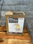 Private Hw 5004 1-LIGHT White Outdoor Sconce Lantern With Clear Glass. Fixed Price $29.70.