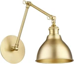 Antique Brass Transitional One-light Wall Mount By Quorum 5392-80. Fixed Price $297.99.