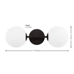Safavieh Hymn Lt 17.5" Wall Sconce, Reduced Price 2172793160 SCN4137C. Fixed Price $57.00.