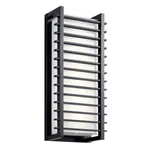 Kichler 49786BKLED - Rockbridge Light 20.75" Wall Sconce Textured Black. Fixed Price $386.99.