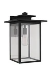 Craftmade ZA7034 Rock Creek 17" Tall Outdoor Wall Sconce - Black. Fixed Price $225.00.