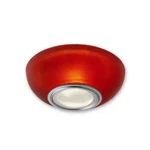 Portfolio #145449 Frosted Red Glass Down Light Low Voltage. Fixed Price $48.00.