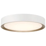 Access Lighting Malaga 20" Flush Mount, White/white 49971LEDDCS-MWH-ACR. Fixed Price $169.99.