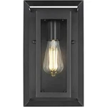 Elegant Lighting OD355W12BK Etting Inch Black Outdoor Wall Sconce. Fixed Price $120.00.