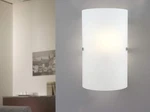 Eglo Troy 3 Light Matte Nickel Wall Sconce Glass Shade. Fixed Price $26.99.